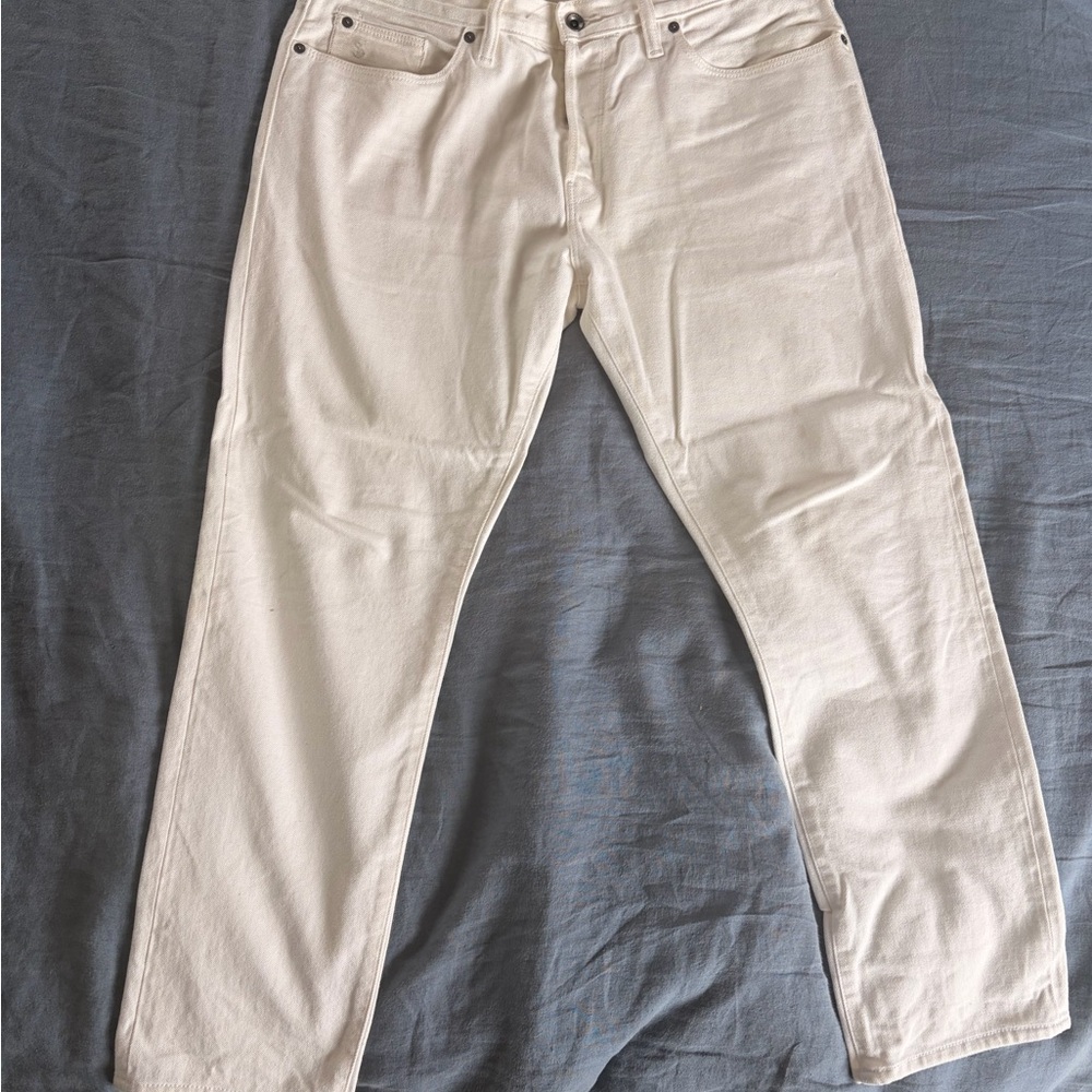 Todd Snyder Off-White Denim Pants